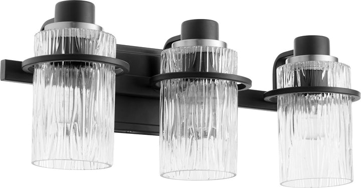 Quorum Lazo 527-3-69 Bath Vanity Light 20 in. wide - Textured Black