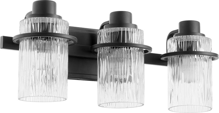 Quorum Lazo 527-3-69 Bath Vanity Light 20 in. wide - Textured Black