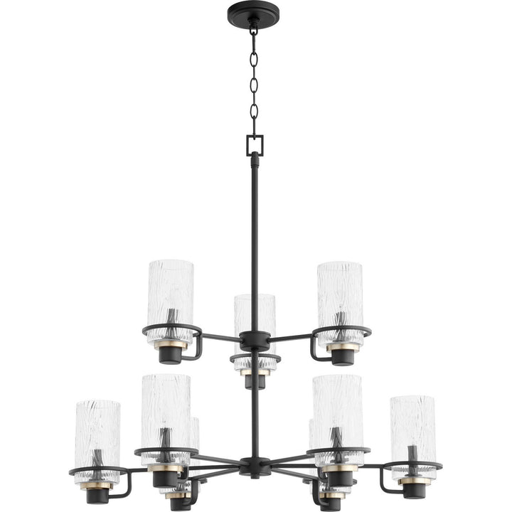 Quorum Lazo 627-9-69 Chandelier Light - Textured Black