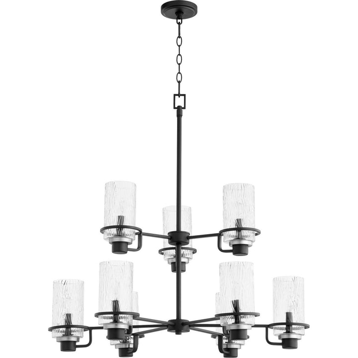 Quorum Lazo 627-9-69 Chandelier Light - Textured Black