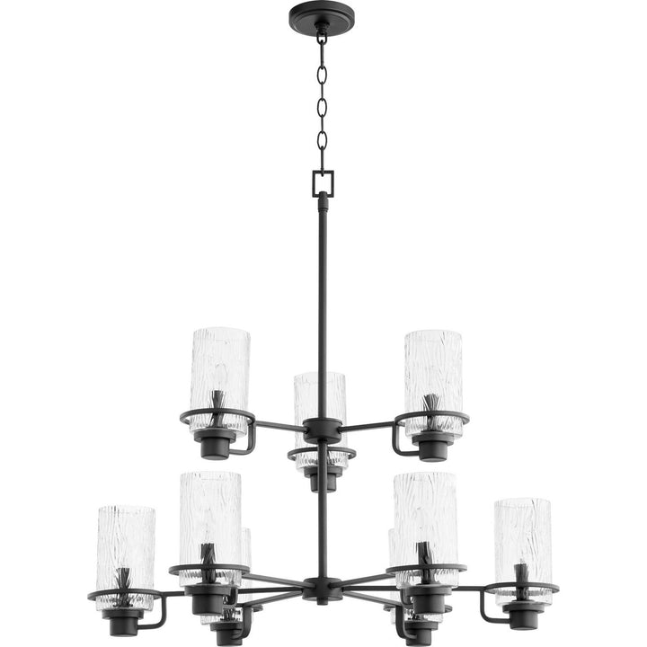 Quorum Lazo 627-9-69 Chandelier Light - Textured Black