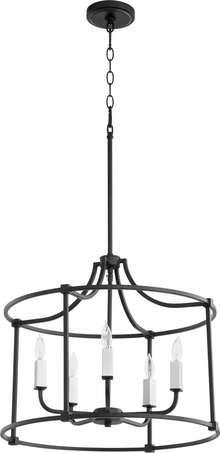 Quorum Olympus 646-5-69 Chandelier Light - Textured Black