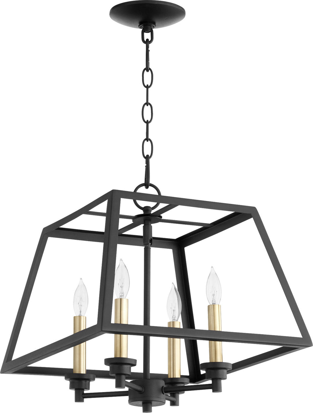 Quorum  675-4-69 Chandelier Light - Textured Black