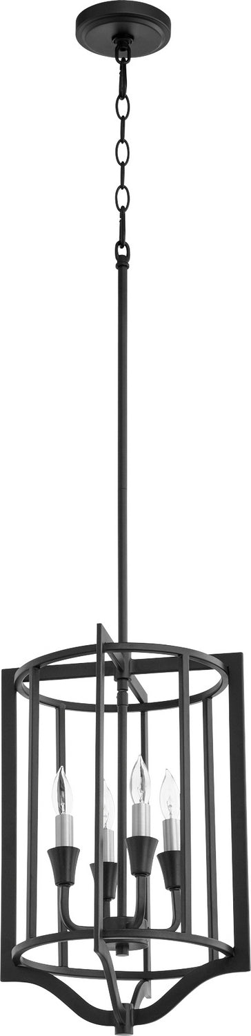 Quorum Marquee 6814-4-69 Pendant Light - Textured Black