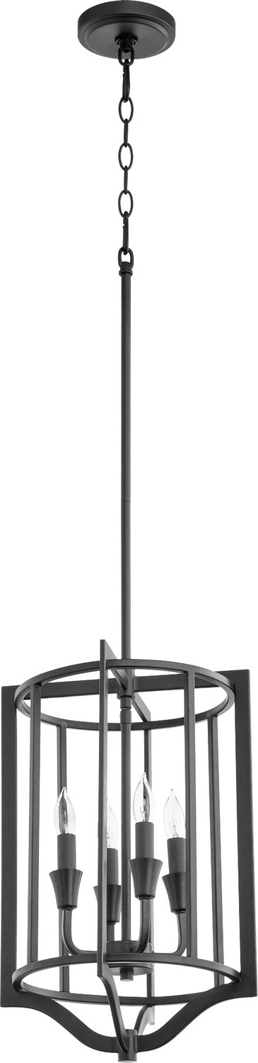 Quorum Marquee 6814-4-69 Pendant Light - Textured Black