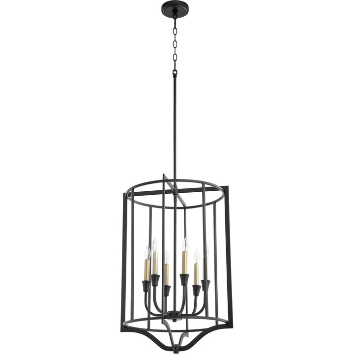 Quorum Marquee 6814-6-69 Pendant Light - Textured Black