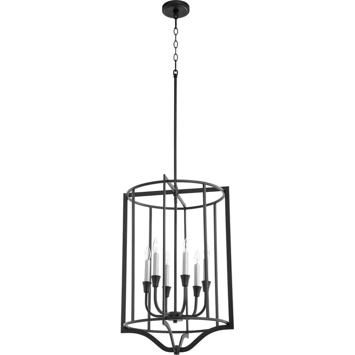 Quorum Marquee 6814-6-69 Pendant Light - Textured Black