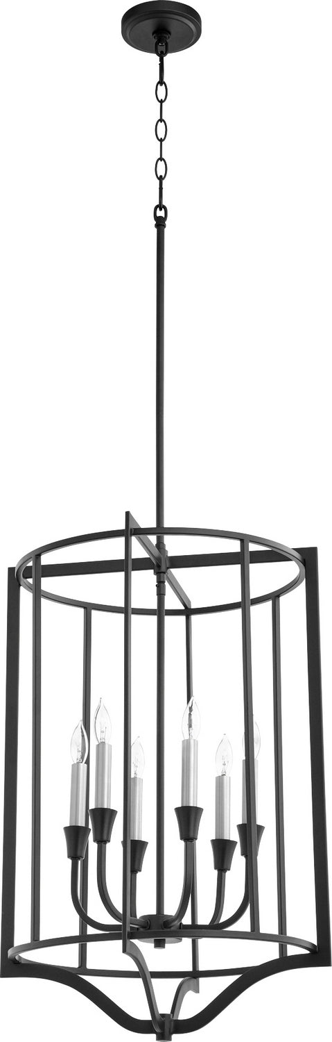 Quorum Marquee 6814-6-69 Pendant Light - Textured Black