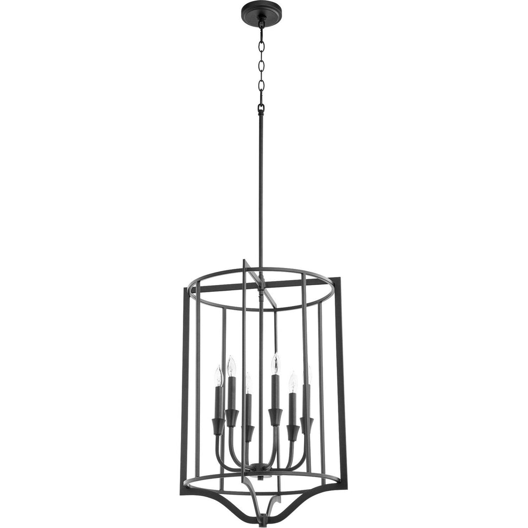 Quorum Marquee 6814-6-69 Pendant Light - Textured Black