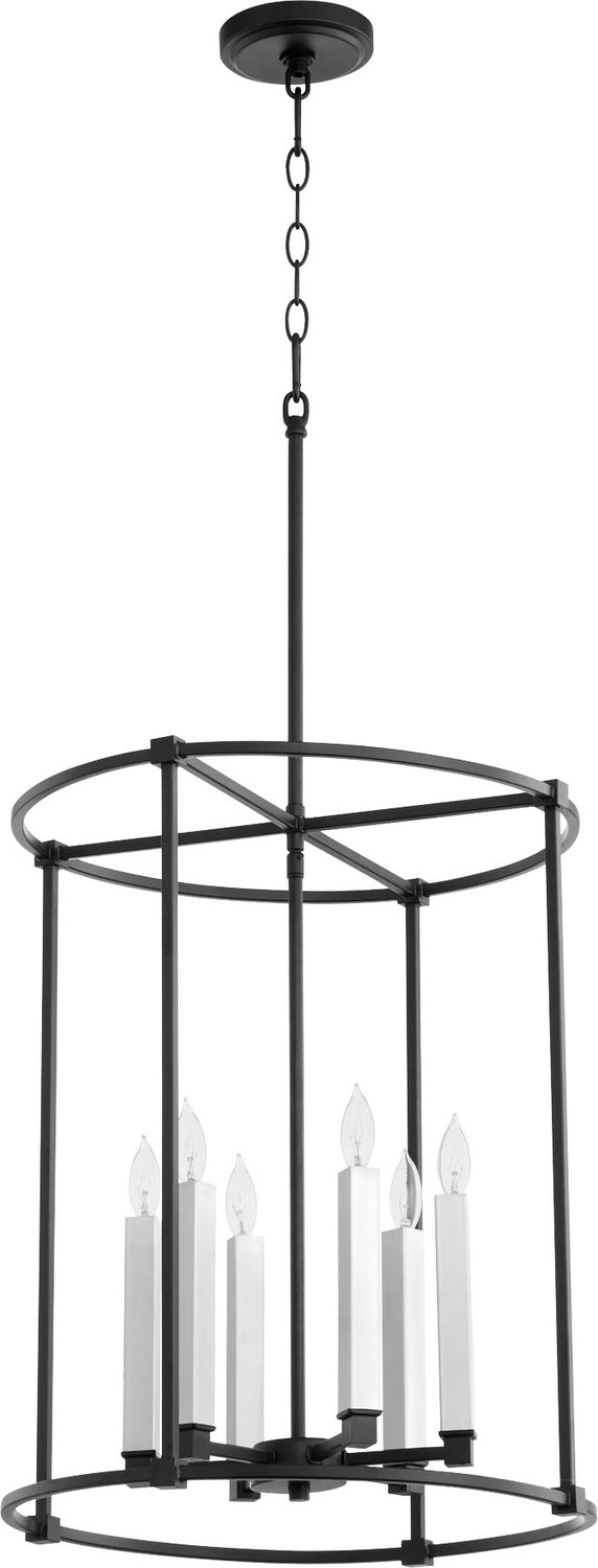 Quorum Olympus 686-6-69 Pendant Light - Textured Black