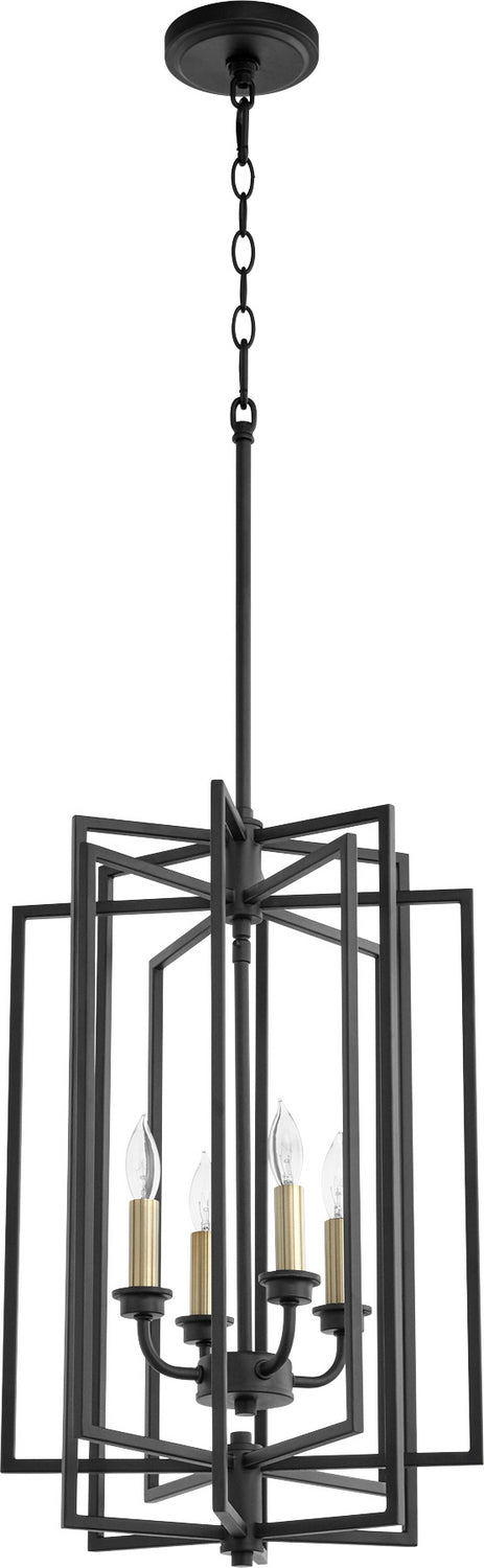 Quorum Hammond 688-4-69 Pendant Light - Textured Black