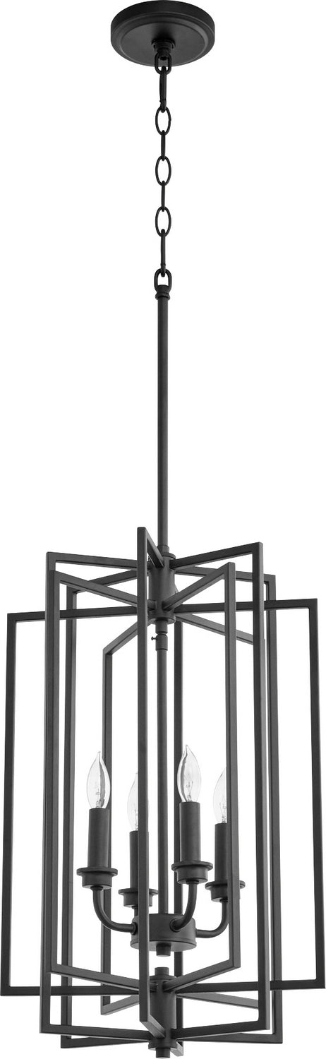 Quorum Hammond 688-4-69 Pendant Light - Textured Black