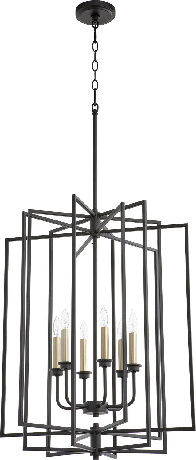 Quorum Hammond 688-6-69 Pendant Light - Textured Black