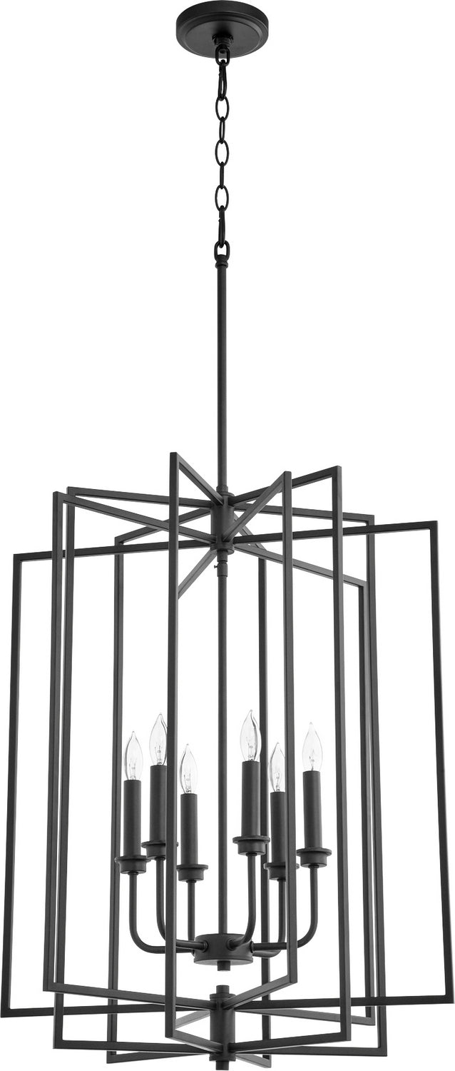 Quorum Hammond 688-6-69 Pendant Light - Textured Black