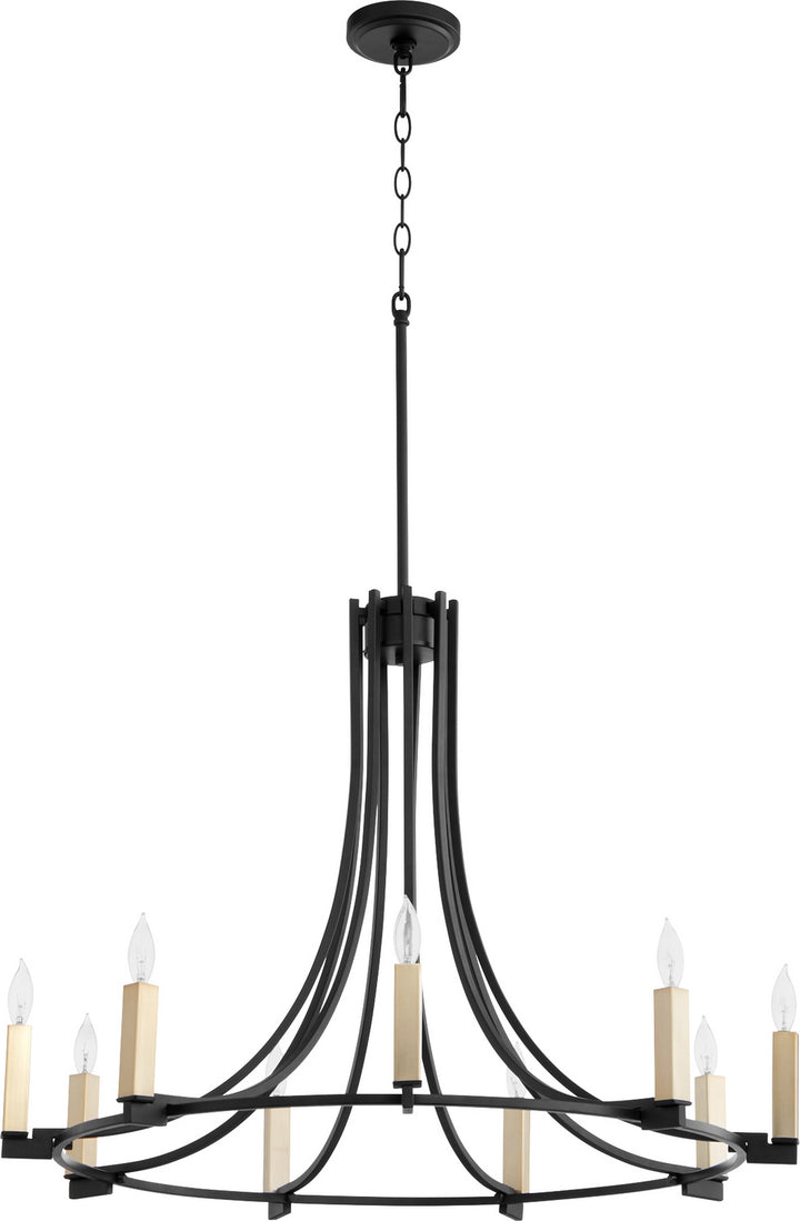 Quorum Olympus 696-9-69 Chandelier Light - Textured Black