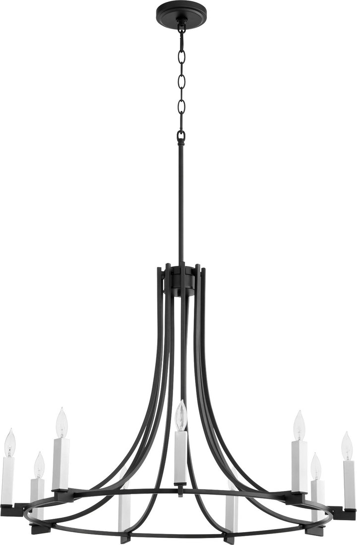 Quorum Olympus 696-9-69 Chandelier Light - Textured Black