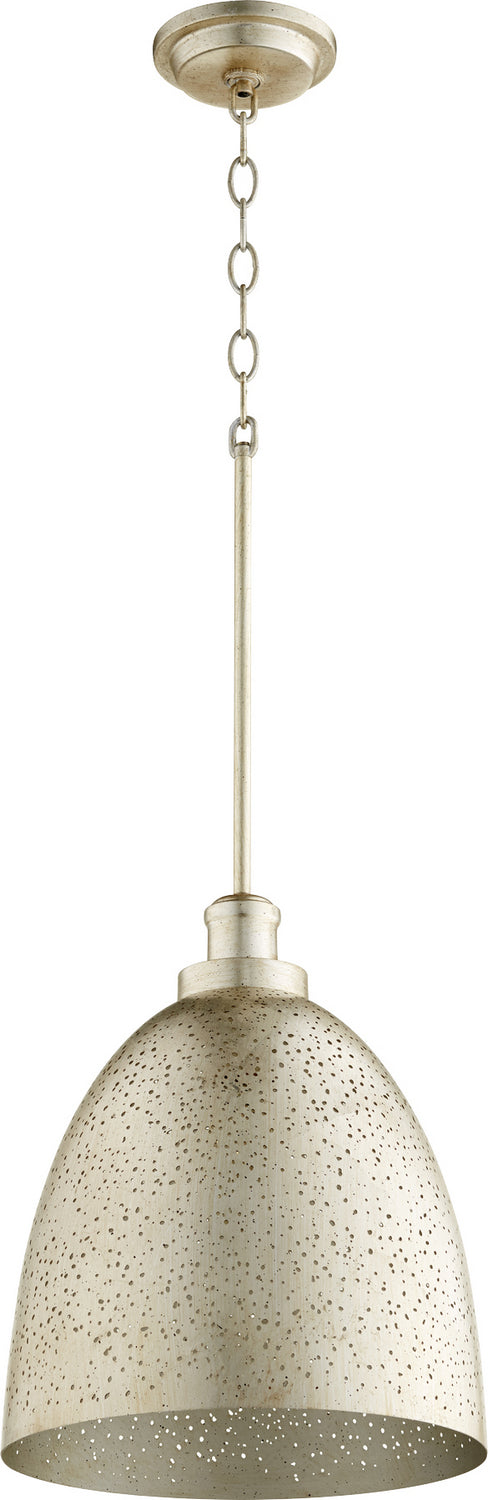 Quorum Stary Night Pendants 8827-60 Pendant Light - Aged Silver Leaf
