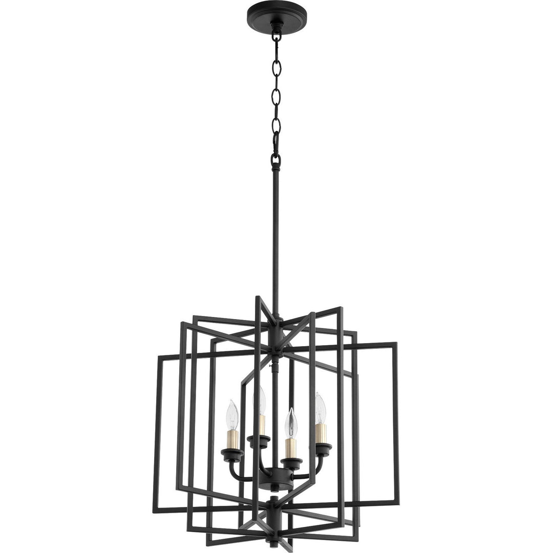 Quorum Hammond 888-4-69 Chandelier Light - Textured Black