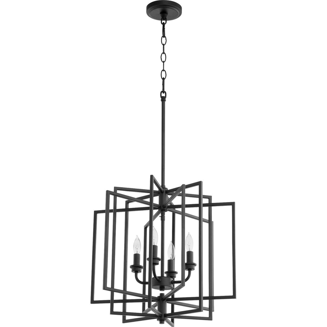 Quorum Hammond 888-4-69 Chandelier Light - Textured Black