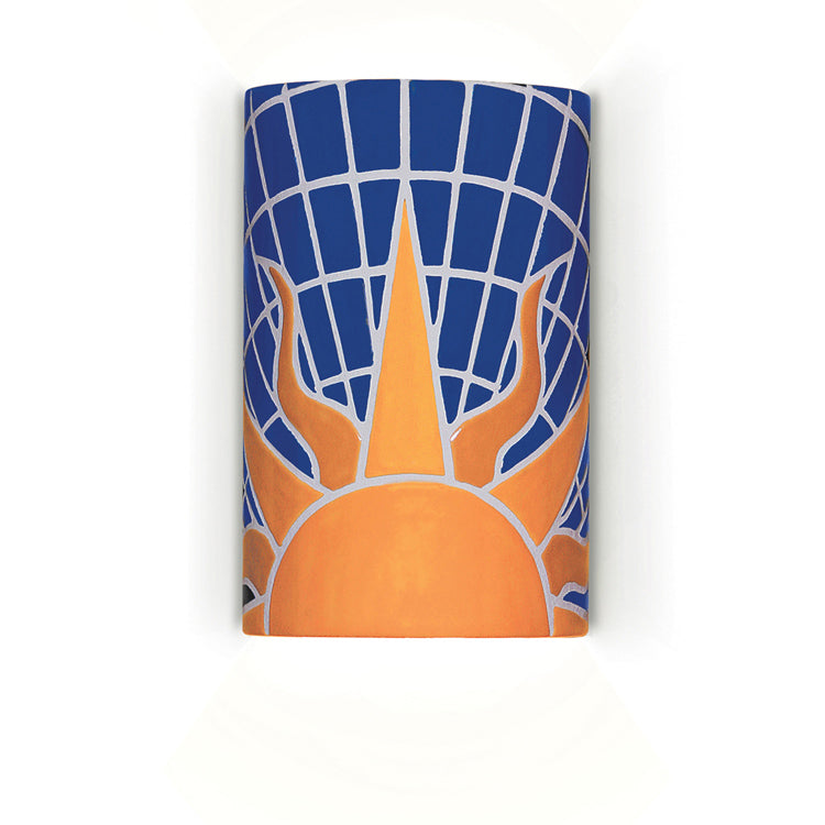 A-19 Mosaic M20306-CO-WET Wall Sconce Light - Composite