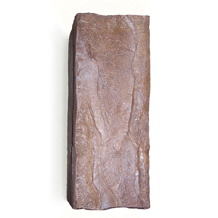 A-19 Nature N18031-BR-WET Wall Sconce Light - Brown