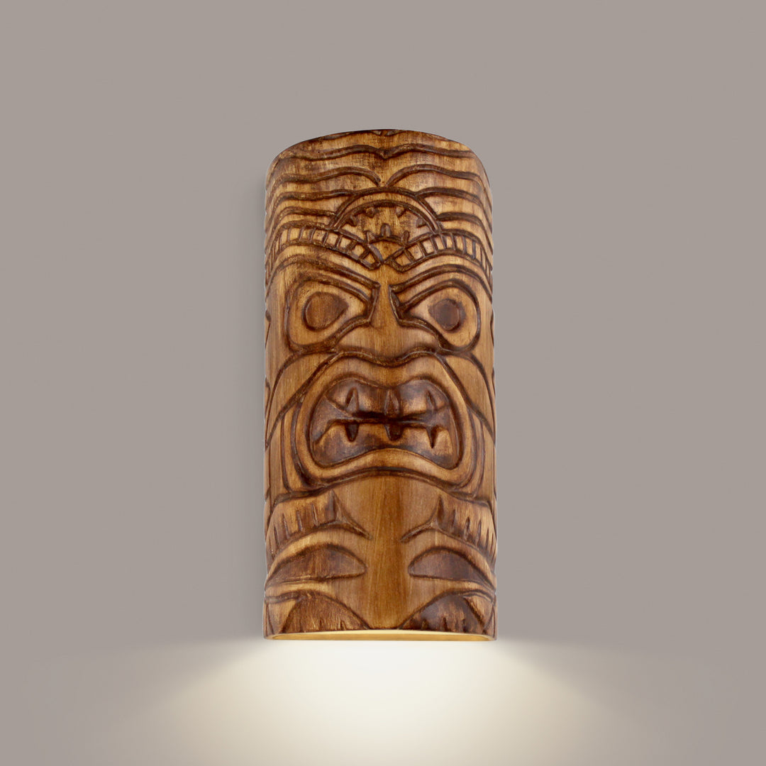 A-19 Nature NT001-AP Wall Sconce Light - Amber Palm