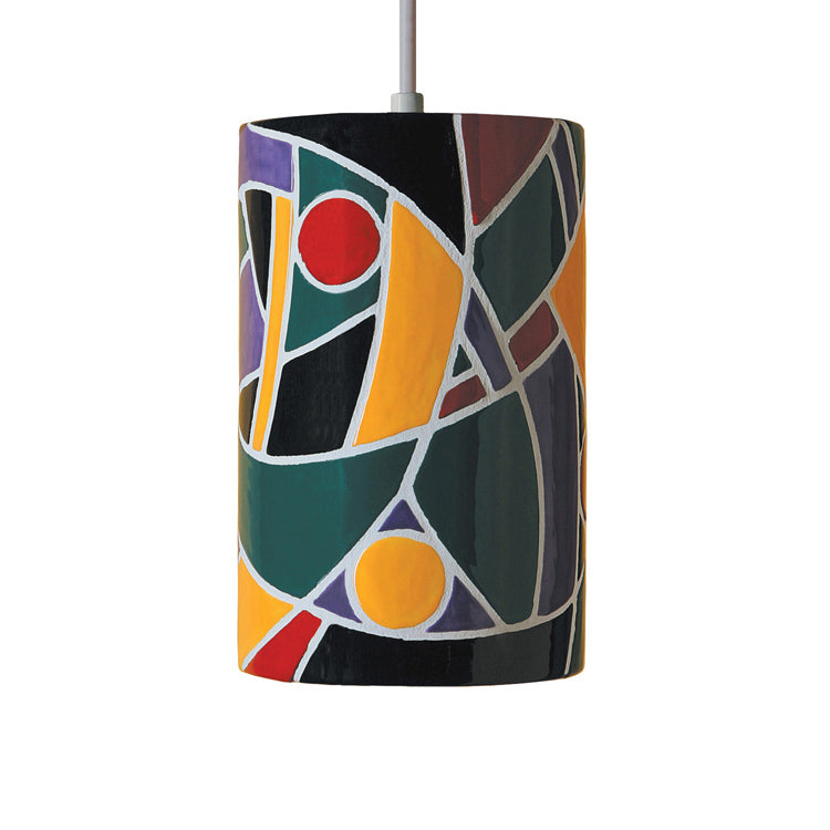 A-19 Mosaic PM20303-MU-WCC Pendant Light - Multicolor