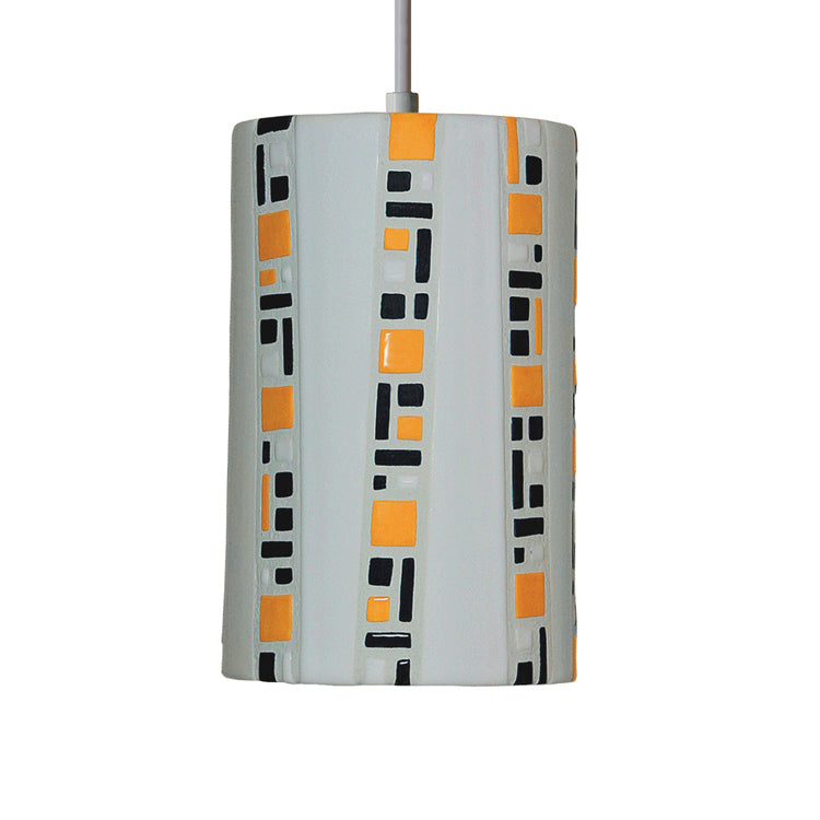 A-19 Mosaic PM20310-WH-WCC Pendant Light - White