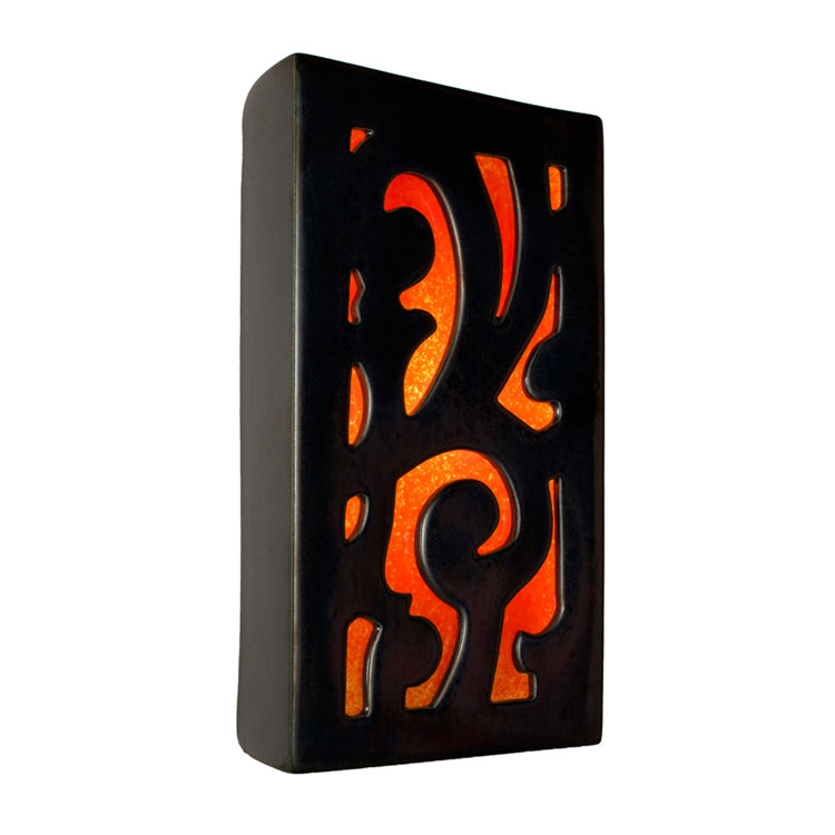 A-19 Lighting RE112-GM-FR-WET  Refusion Outdoor Gunmetal And Fire