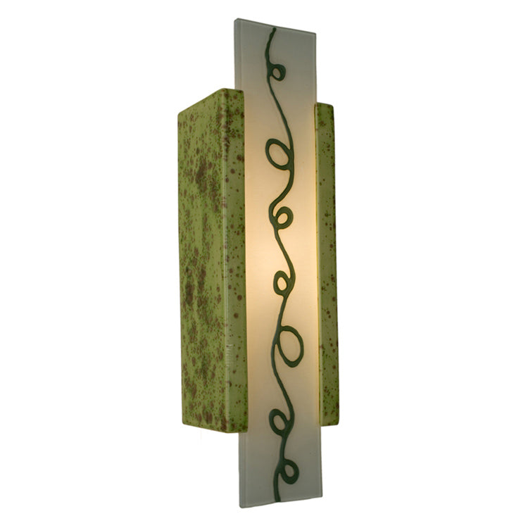A-19 Lighting RE114-PS-CL-WET Modern Refusion Outdoor Pistachio And Clover