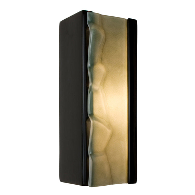 A-19 Lighting RE118-BG-SW-WET Modern Refusion Outdoor Black Gloss And Seaweed