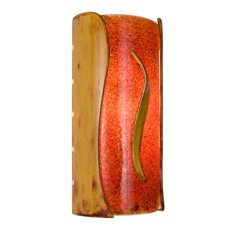 A-19 Lighting RE119-DB-FR-WET Modern Refusion Outdoor Desert Blaze And Fire
