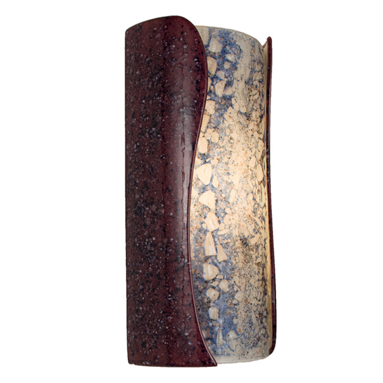 A-19 Lighting RE120-PJ-MSH-WET Modern Refusion Outdoor Plum Jam And Multi Sapphire