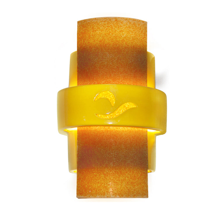 A-19 Lighting RE121-SY-TG-WET Modern Refusion Outdoor Sunflower Yellow And Tangelo