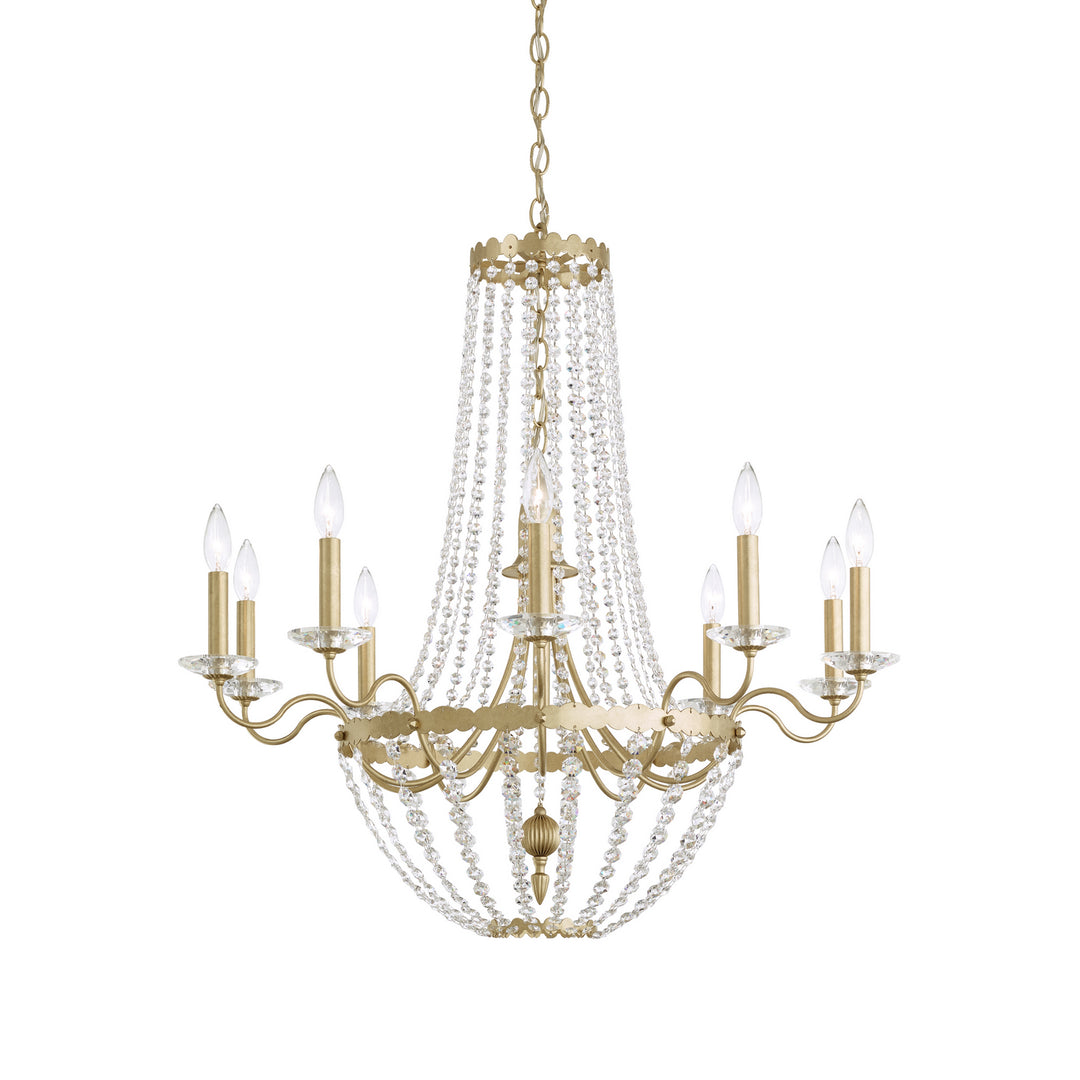 Schonbek Early American ER1018N-44S Chandelier Light - Heirloom Silver