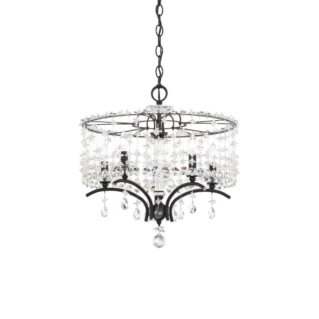 Schonbek Lighting TC1018N-59A  Bella Rose Chandelier Ferro Black