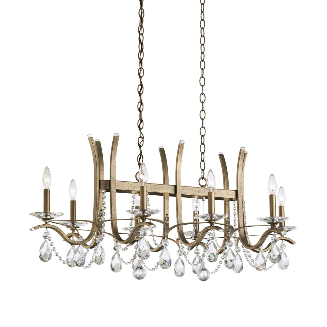 Schonbek Lighting VA8435N-23A  Vesca Pendant Light Etruscan Gold