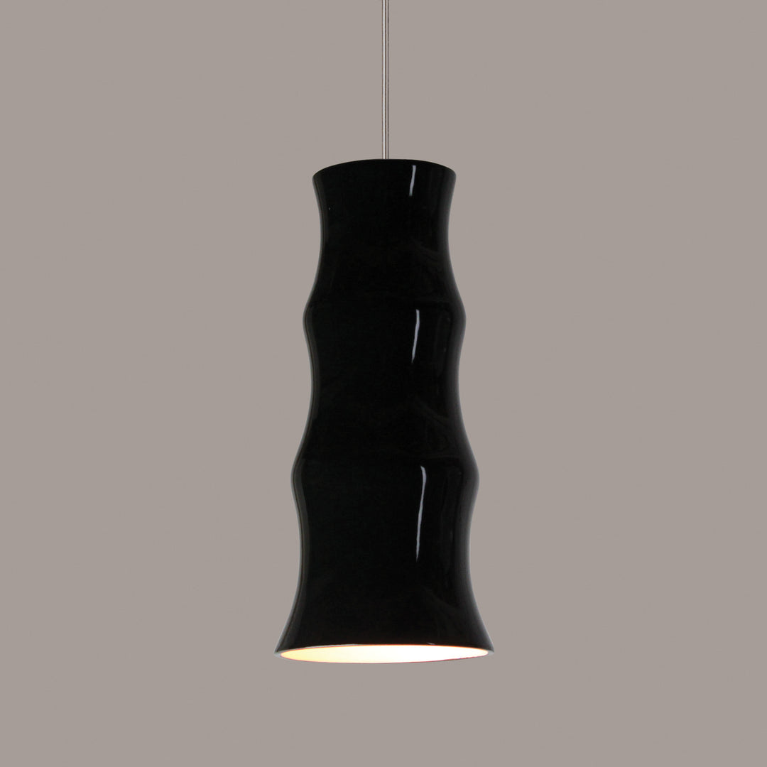 A-19 Studio LVMP08-BG Pendant Light - Black Gloss