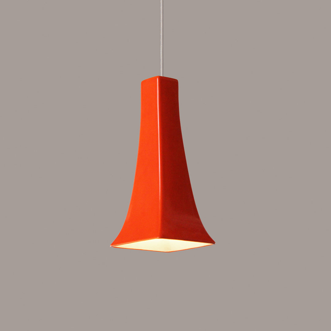 A-19 Studio LVMP14-PO Pendant Light - Poppy Orange