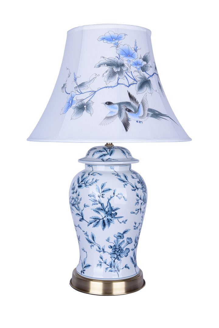 Bethel International FUM01T9B   Lamp Blue& White