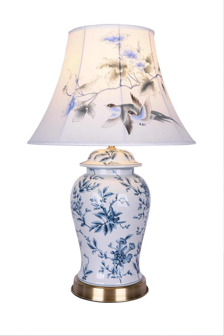 Bethel International FUM01T9B   Lamp Blue& White