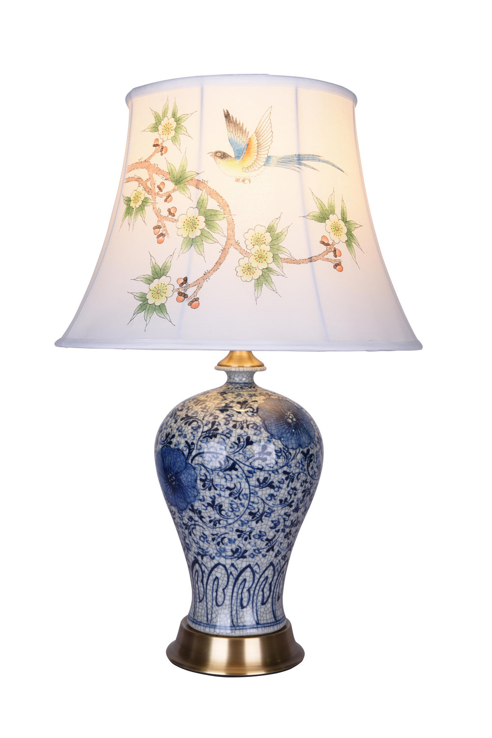 Bethel International FUM03T8B   Lamp Blue& White