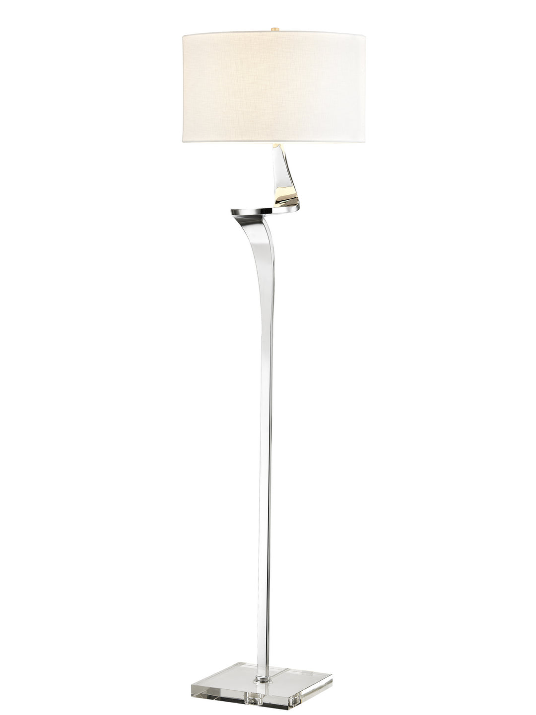 Bethel International JFL136NB-CH Modern  Lamp Chrome