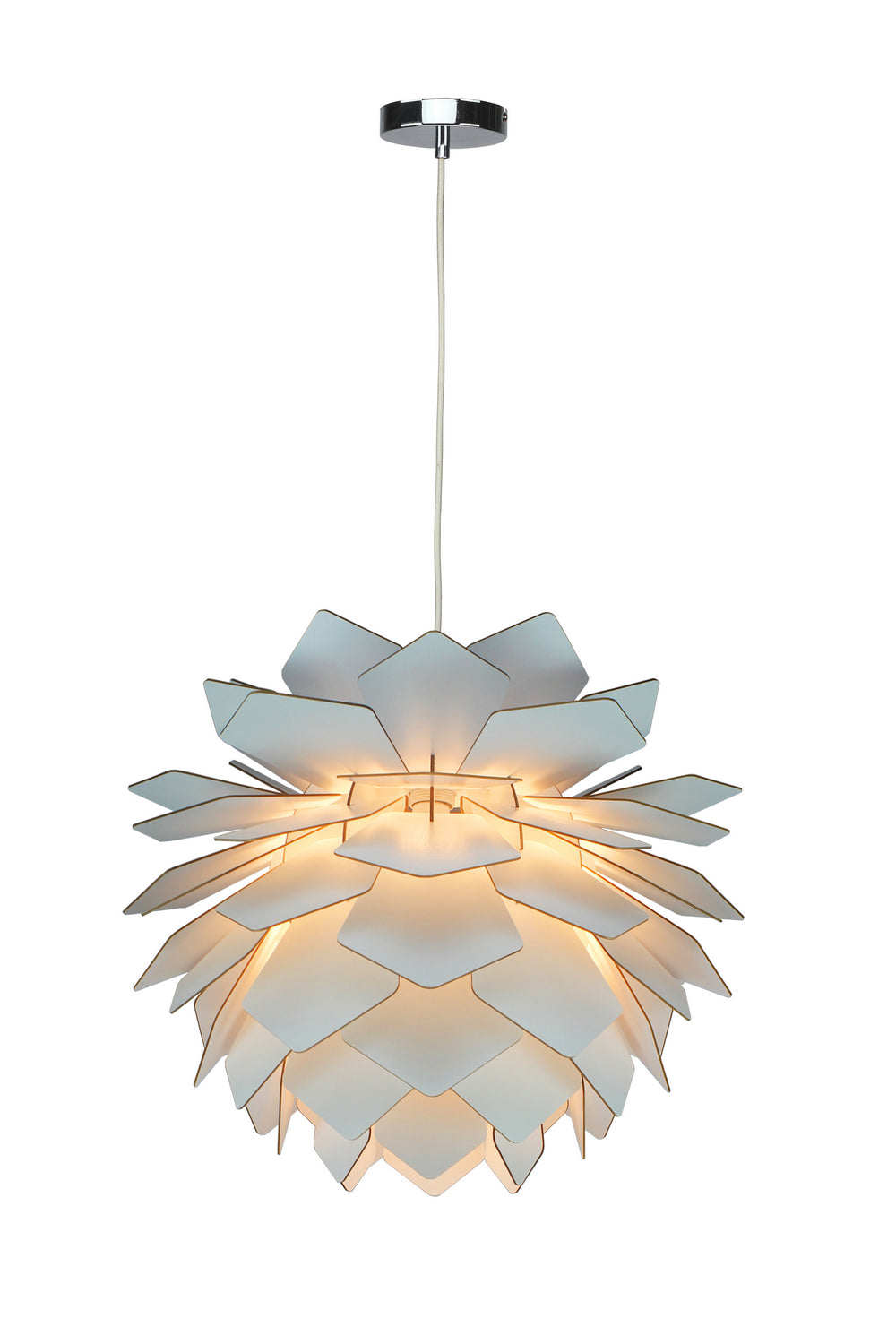 Bethel International JU01C20WH Pendant Light - White