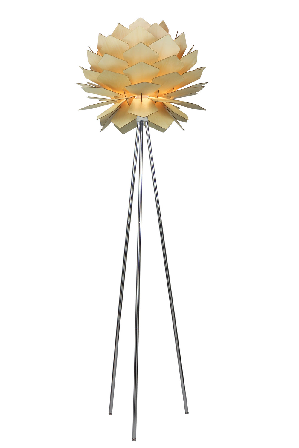 Bethel International JU07F20W Modern  Lamp Natural Wood