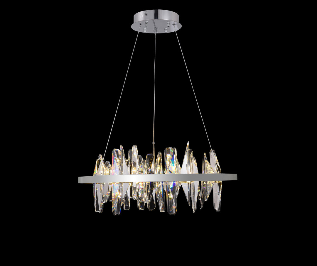 Bethel International MAT02C23CH Chandelier Light - Chrome