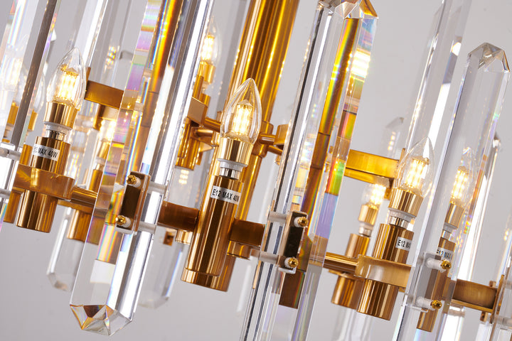Bethel International MU56C25G Chandelier Light - gold