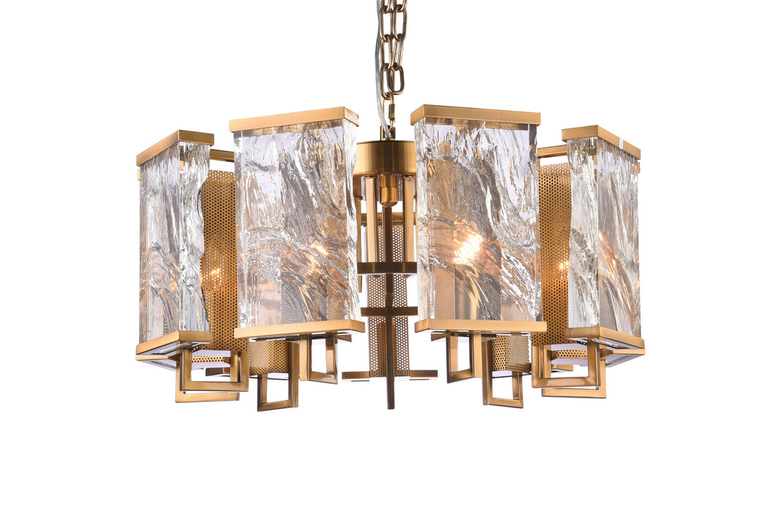 Bethel International MU75 Chandelier Light - Brass