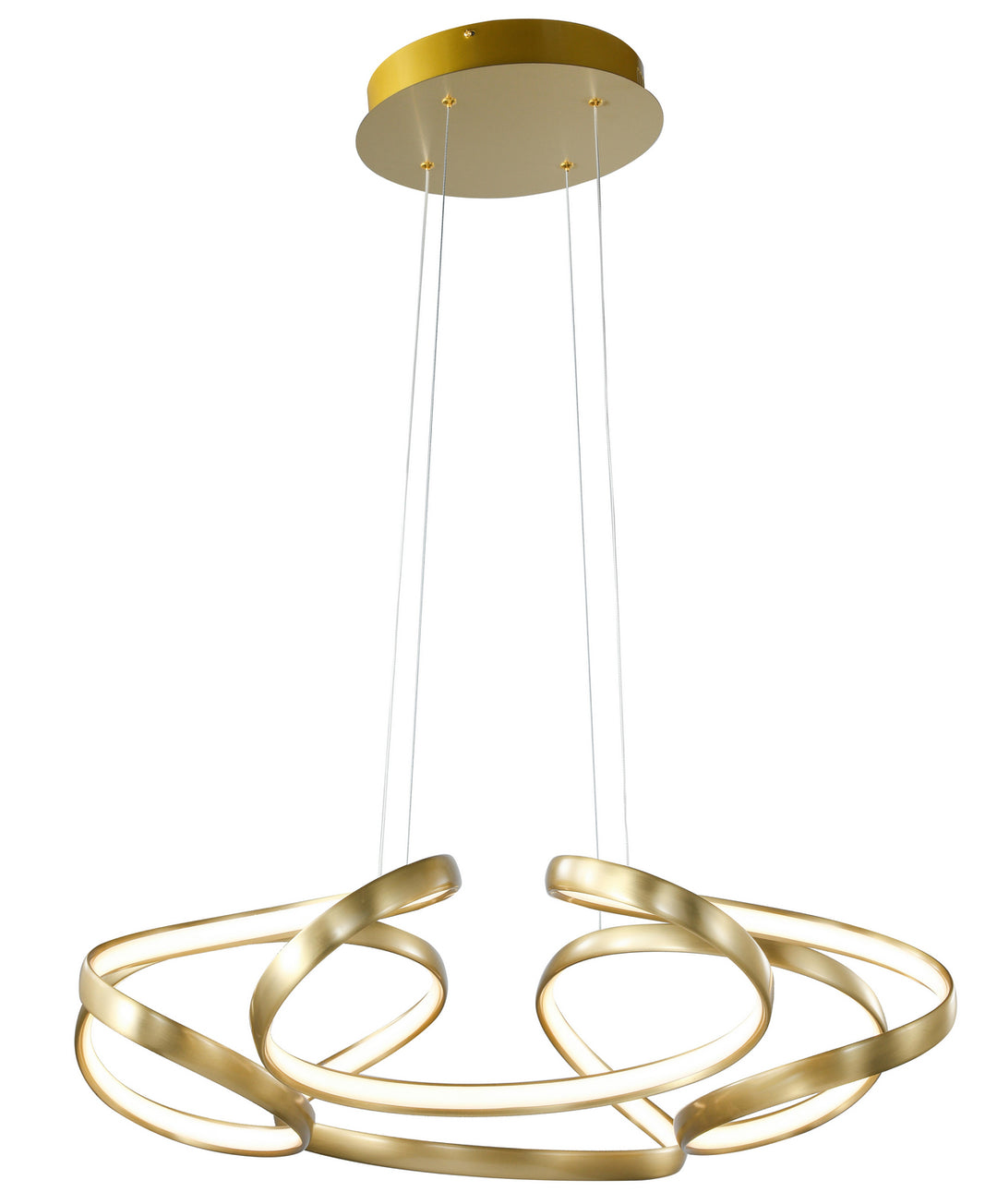 Bethel International OC08C27G Chandelier Light - Gold