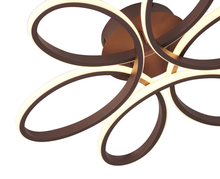 Bethel International OC11F22SC Ceiling Light - Satin Coffee
